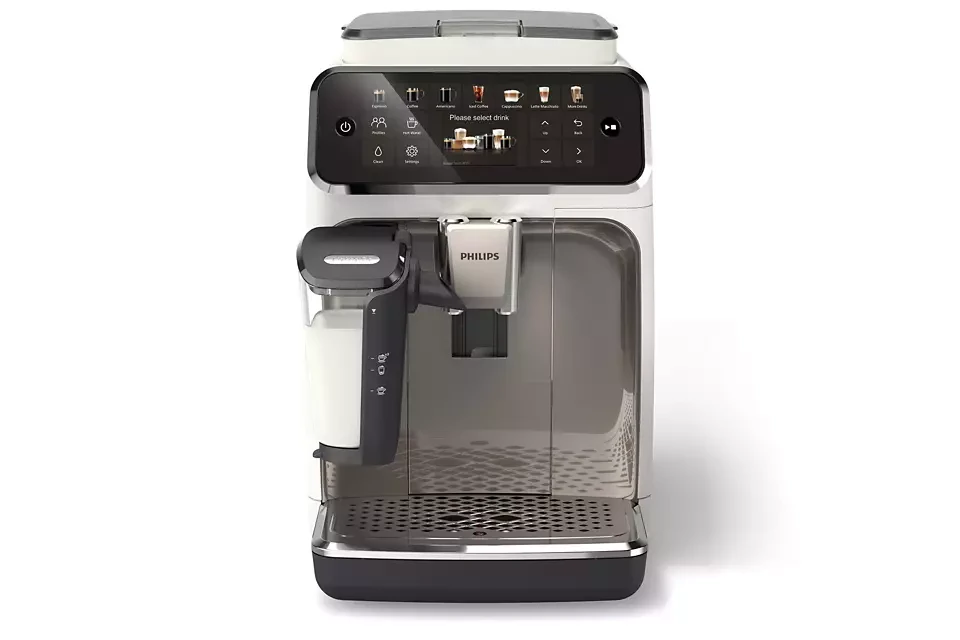 Кавомашина Philips Series 4400 LatteGo, 1.8л, зерно+мелена, автомат.капуч, дисплей, авторецептів -12