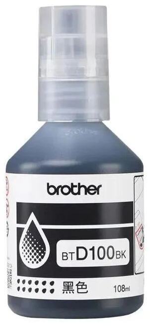 Контейнер з чорнилом Brother BTD100BK для Brother DCP-T230, T430, T435, T530, T535, T730, T735, MFC-
