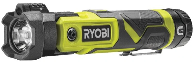 Ліхтар ручний акумуляторний Ryobi USB Lithium RLP4-120G 4В 2А·год 640лм 3 функції освітлення поворот