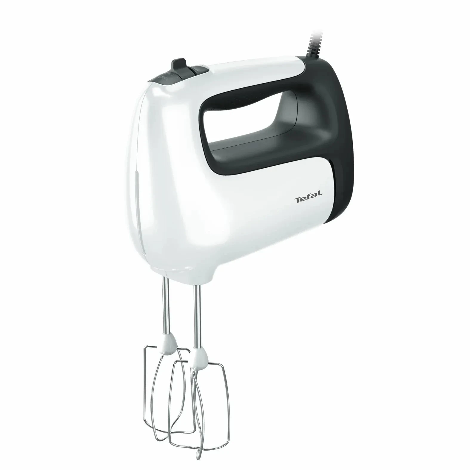 Міксер Tefal ручний Prep’Mix+ 500Вт, насадки-4, турборежим, біло-сірий - 2