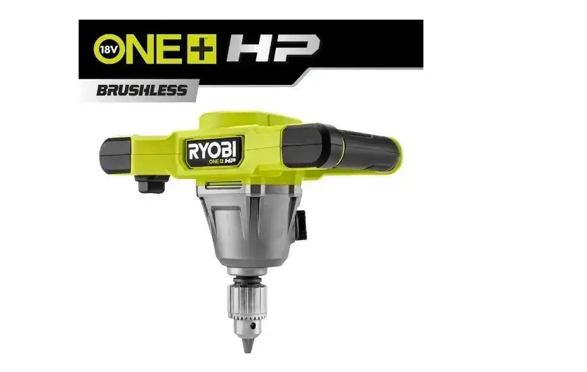 Міксер будівельний акумуляторний Ryobi ONE+ HP RPM18X-0 18В 800об/хв 6 рівнів швидкості плавний пуск - 2