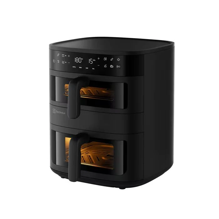 Мультипіч Electrolux 2700Вт, чаша-7+4л, сенсорне керування, 8 авто. програм, 2 чаши, з віконцем, пла
