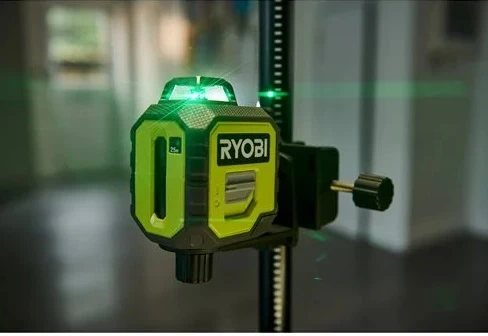 Нівелір лазерний Ryobi RB360GLL до 25м 360° зелений промінь 0.5кг - 2
