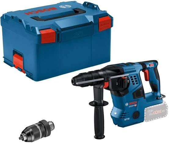 Перфоратор акумуляторний ударний Bosch Professional GBH 18V-28 CF SDS plus 18В 0-4220уд/хв 3.3Дж L-B - 2