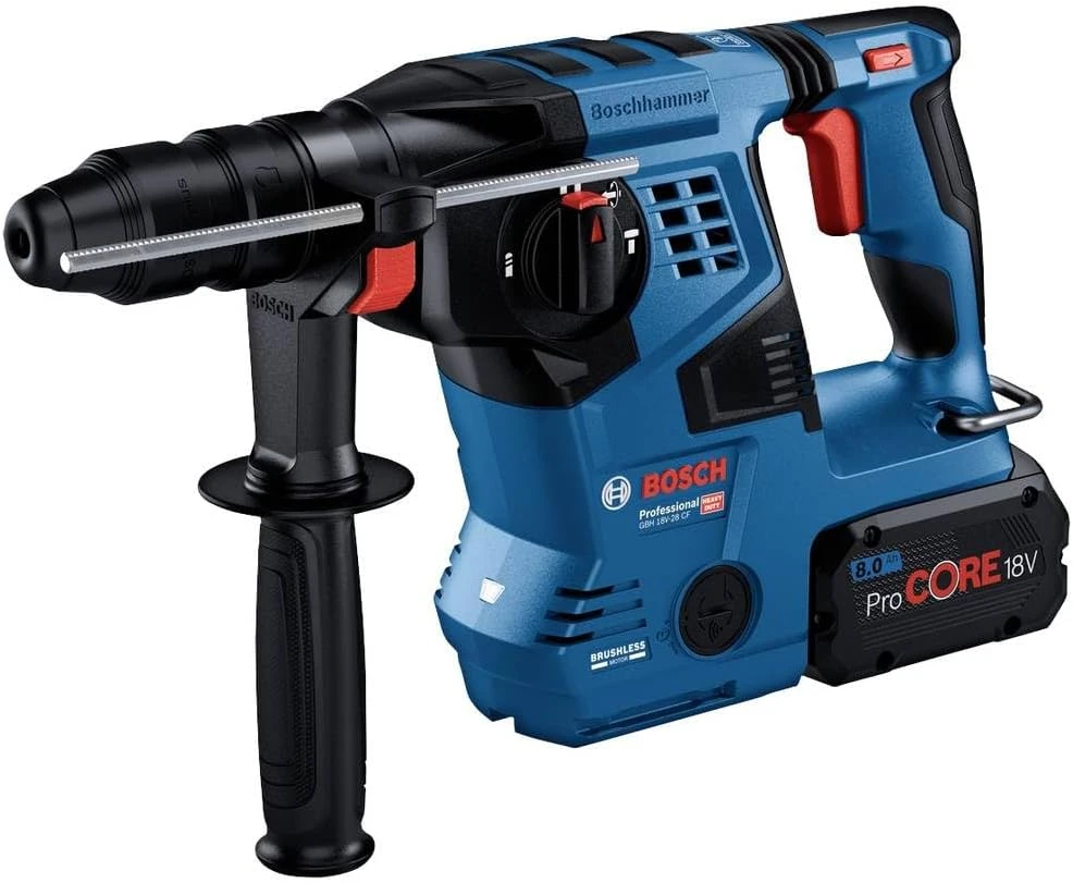Перфоратор акумуляторний ударний Bosch Professional GBH 18V-28 CF SDS plus 18В 0-4220уд/хв 3.3Дж L-B