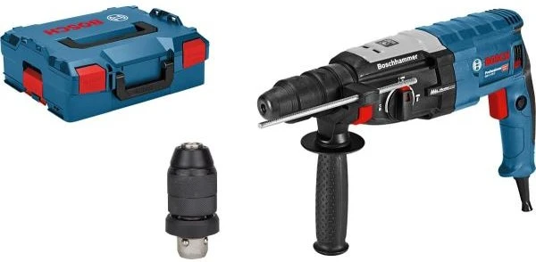 Перфоратор ударний Bosch Professional GBH 2-28 F SDS plus 880Вт 0-4000уд/хв 0-900об/хв 3.2Дж L-BOXX
