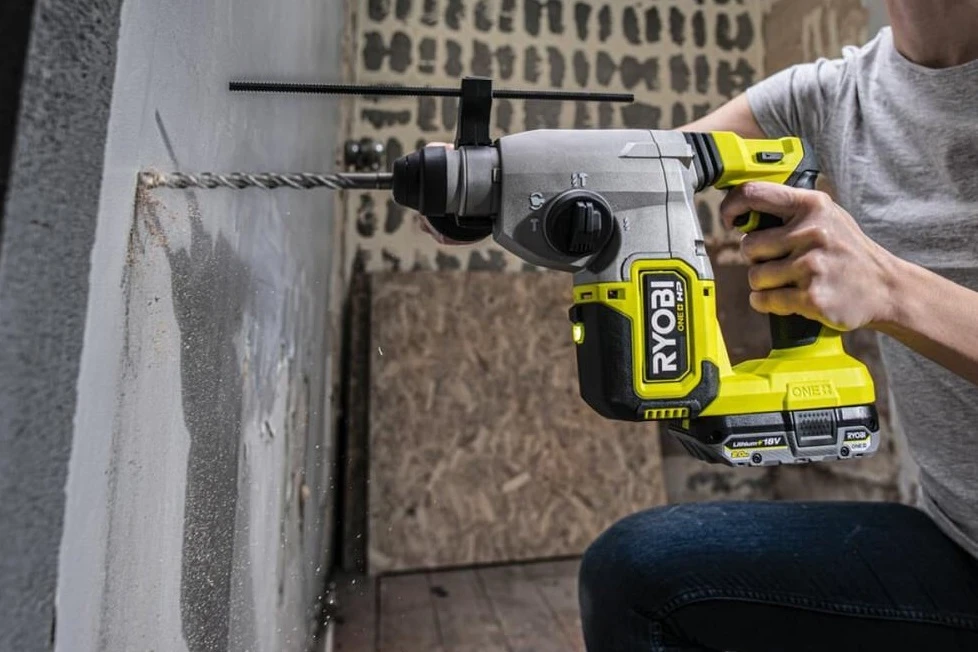 Перфоратор акумуляторний Ryobi RSDS18X-0 ONE+ НР SDS-plus 18В 2.5Дж 4 режими 2.5кг без АКБ та ЗП - 2