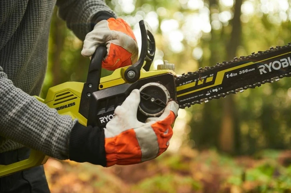 Пила ланцюгова акумуляторна Ryobi Max Power RY36CSX35A-150 36В 35см 1х5А·год ЗП 4кг - 2