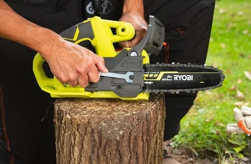 Пила ланцюгова акумуляторна Ryobi ONE+ RY18CS20A-0 18В 20см 2.3кг без АКБ та ЗП - 2