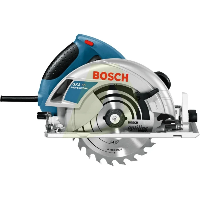 Пила дискова Bosch Professional GKS 65 GCE 1800Вт 2300-5000об/хв 190мм 5.2кг - 2