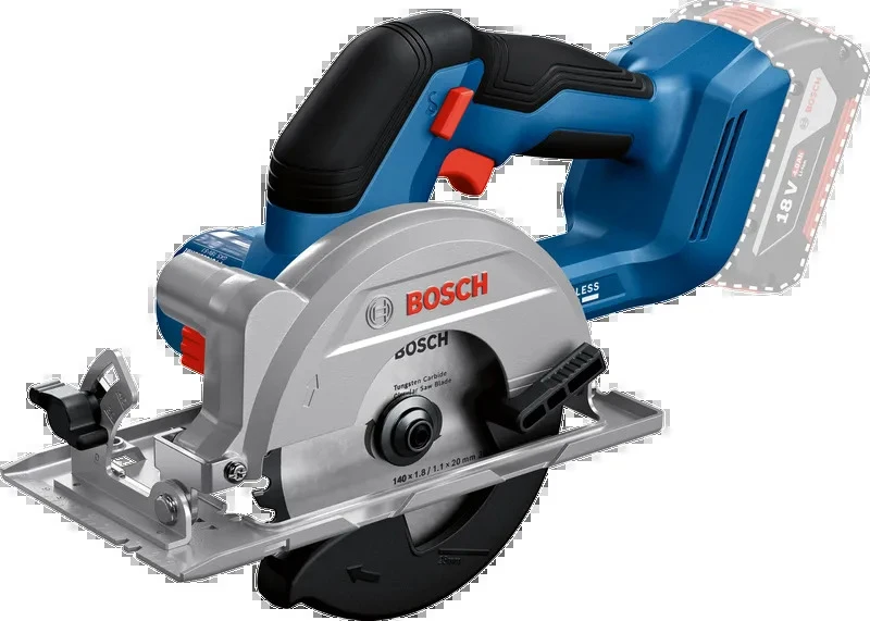 Пила дискова акумуляторна Bosch Professional GKS 18V-51 18В 5800-6300об/хв 140мм 2.2кг - 2