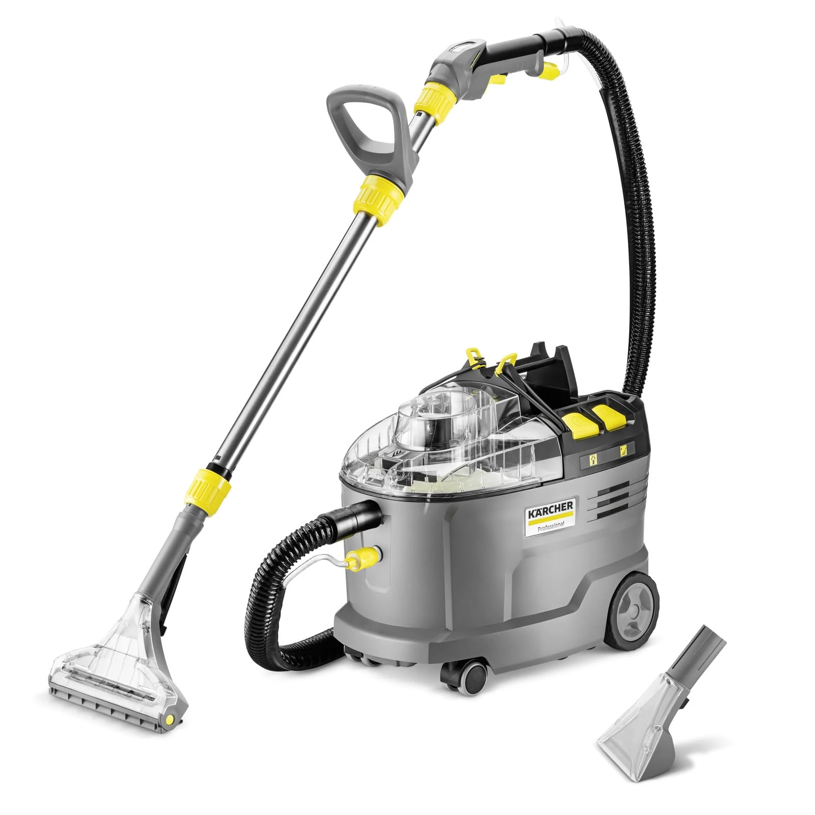 Пилосос миючий акумуляторний Karcher Puzzi 9/1 Bp Adv, 36В, 9-7л, 12-18м2/г, 15кПа, 7,6кг