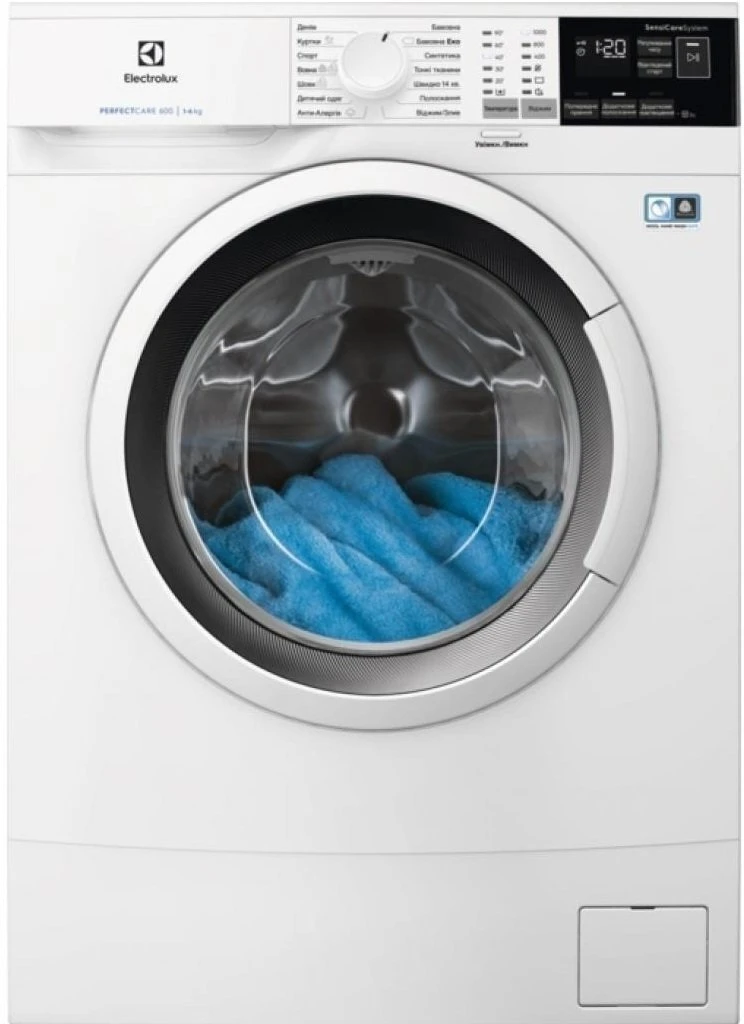 Пральна машина Electrolux фронтальна, 4кг, 1000, D, 37см, дисплей, білий