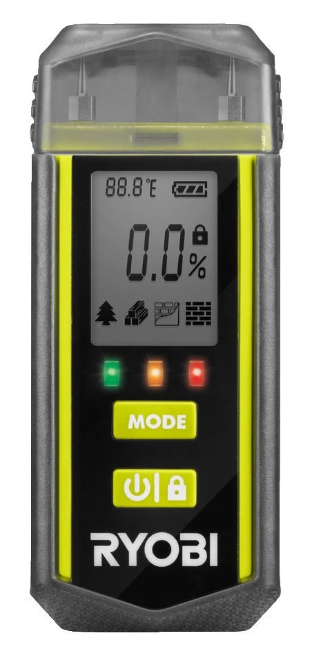 Вологомір Ryobi RBPINMM1 деревина/штукатурка/бетон ±2% 0.1кг - 2
