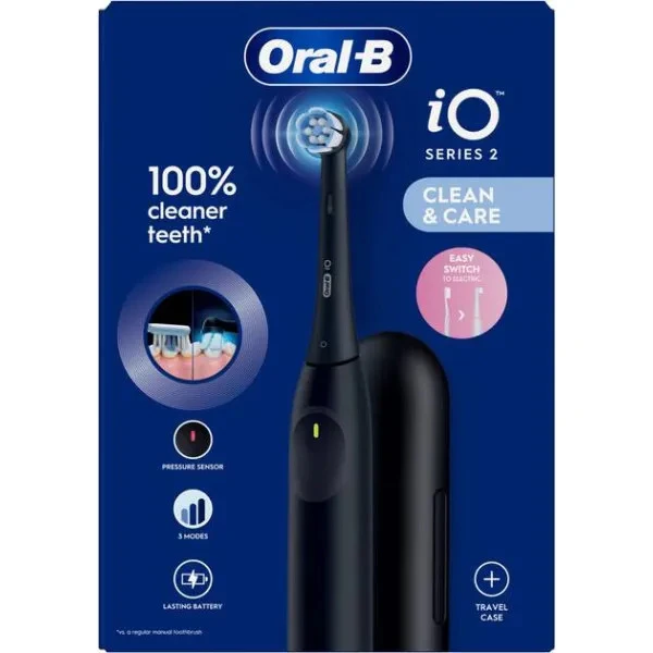 Зубна електр. щітка Oral-B iO Series 2 iOS2d.2DC9.K типу 3770+дод ручка - 2