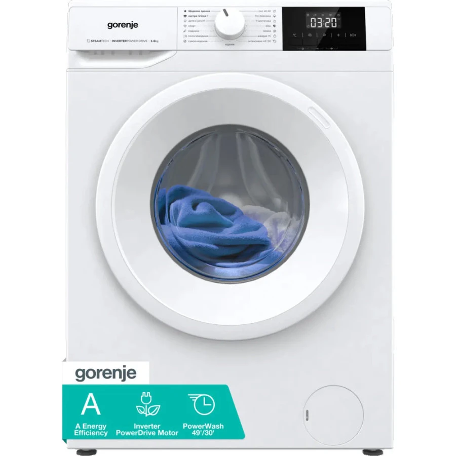 Пральна машина GORENJE WNGPI61SAS/UA