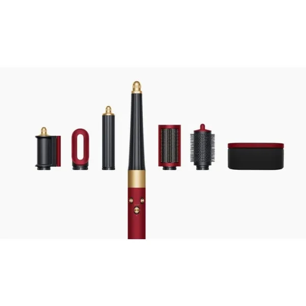 Стайлер Dyson HS08 Airwrap ID Straight/Wavy Red Velvet/Gold - 2