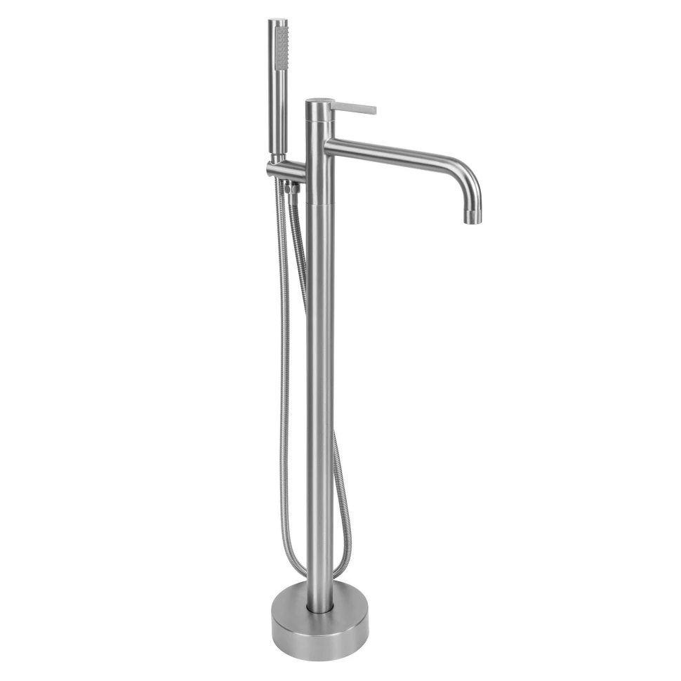 змішувач для ванни Rea Foster підлоговий brushed nickel (REA-B2252) - 2