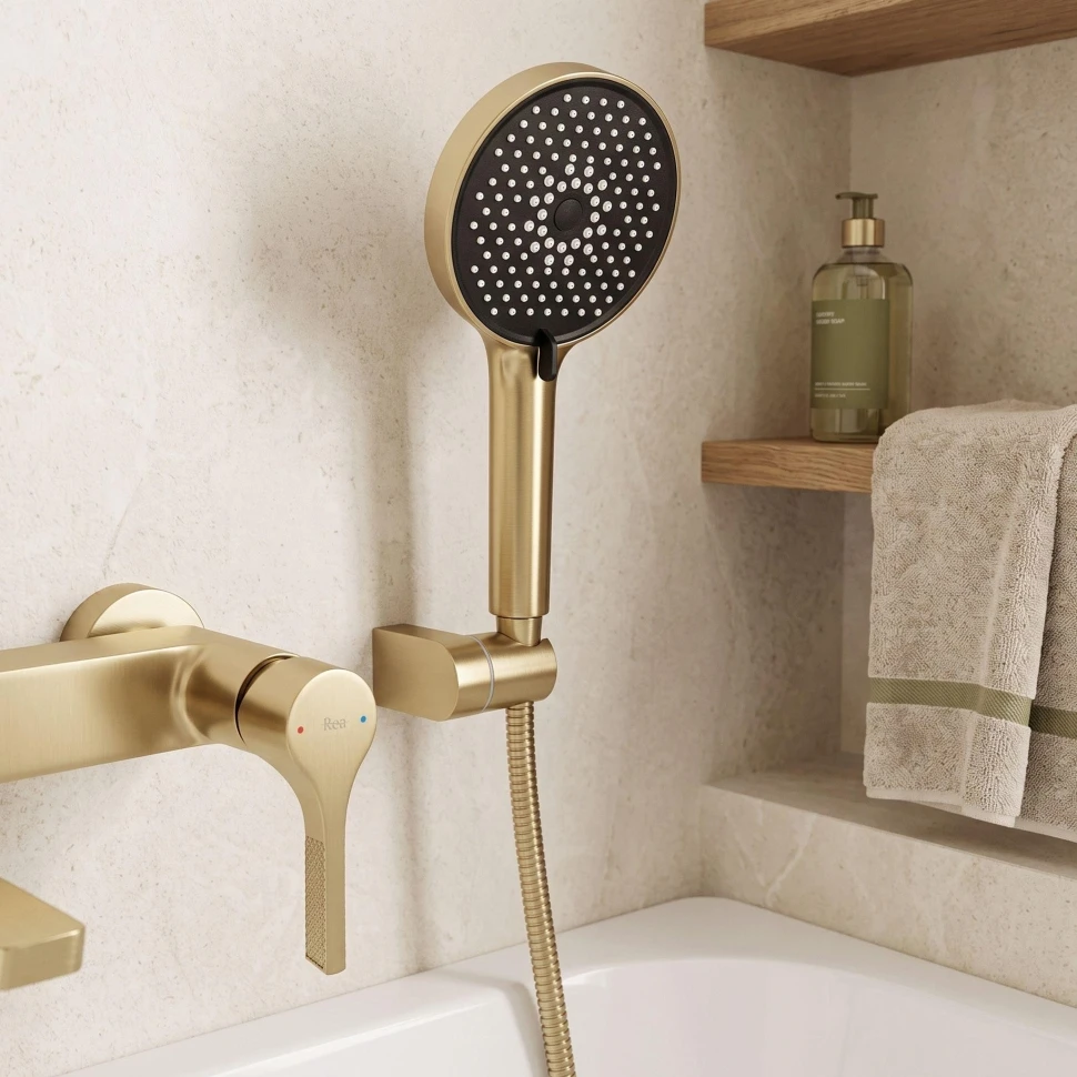 змішувач для ванни Rea Maxim Premium brushed gold (REA-B2257) - 2