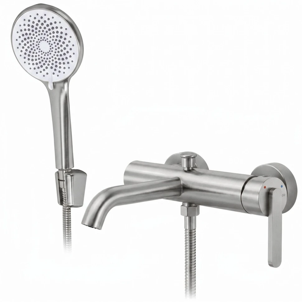 змішувач для ванни Rea Ontario side brushed nickel (REA-B6544) - 2