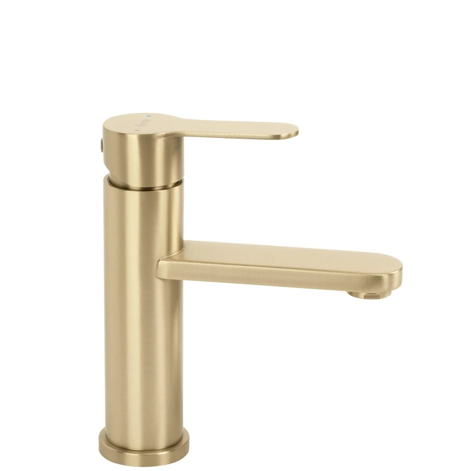 змішувач для умивальника Rea Arcos brushed gold (REA-B6965) - 2