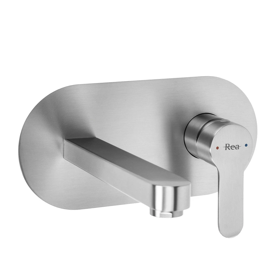 змішувач для умивальника Rea Arcos прихованого монтажу brushed nickel (REA-B6973) - 2