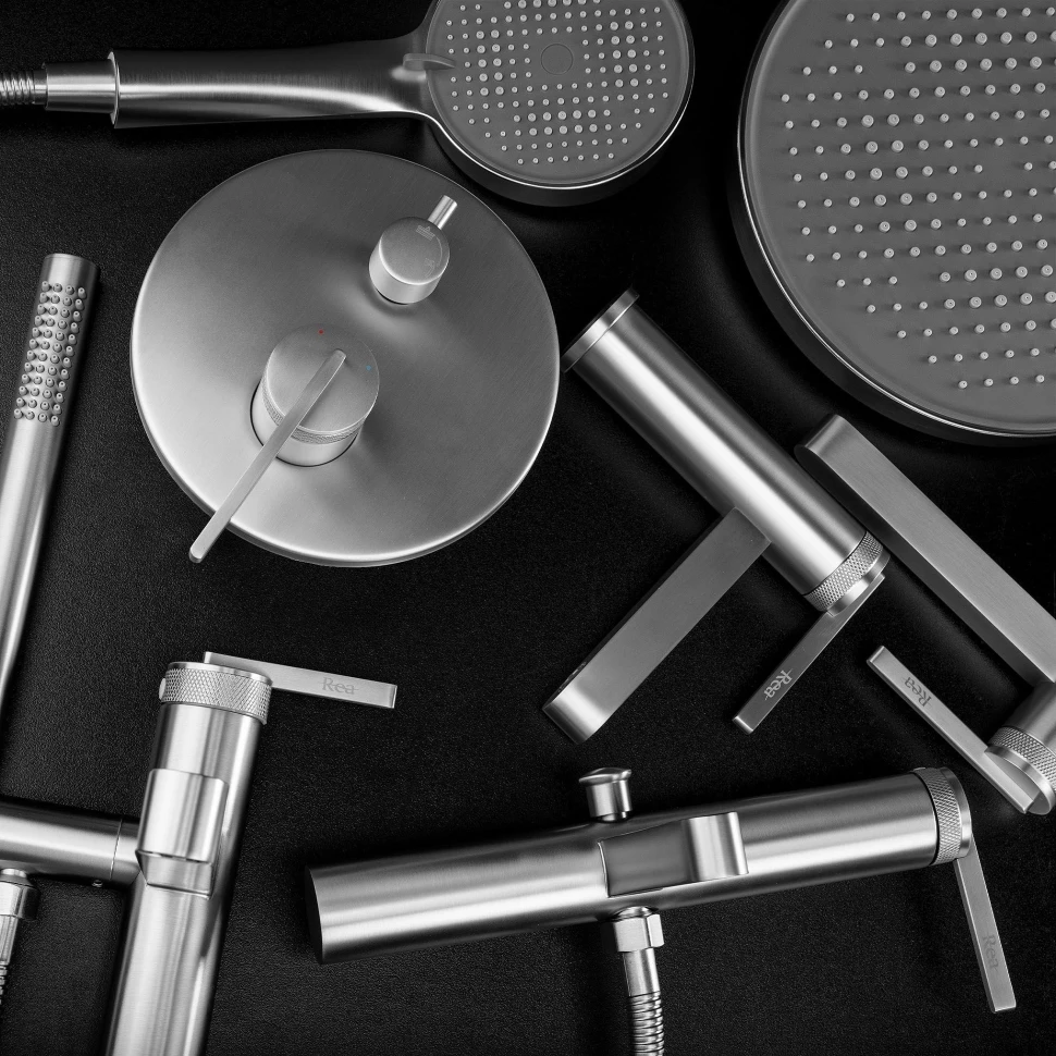 змішувач для умивальника Rea Grace brushed nickel (REA-B8931)