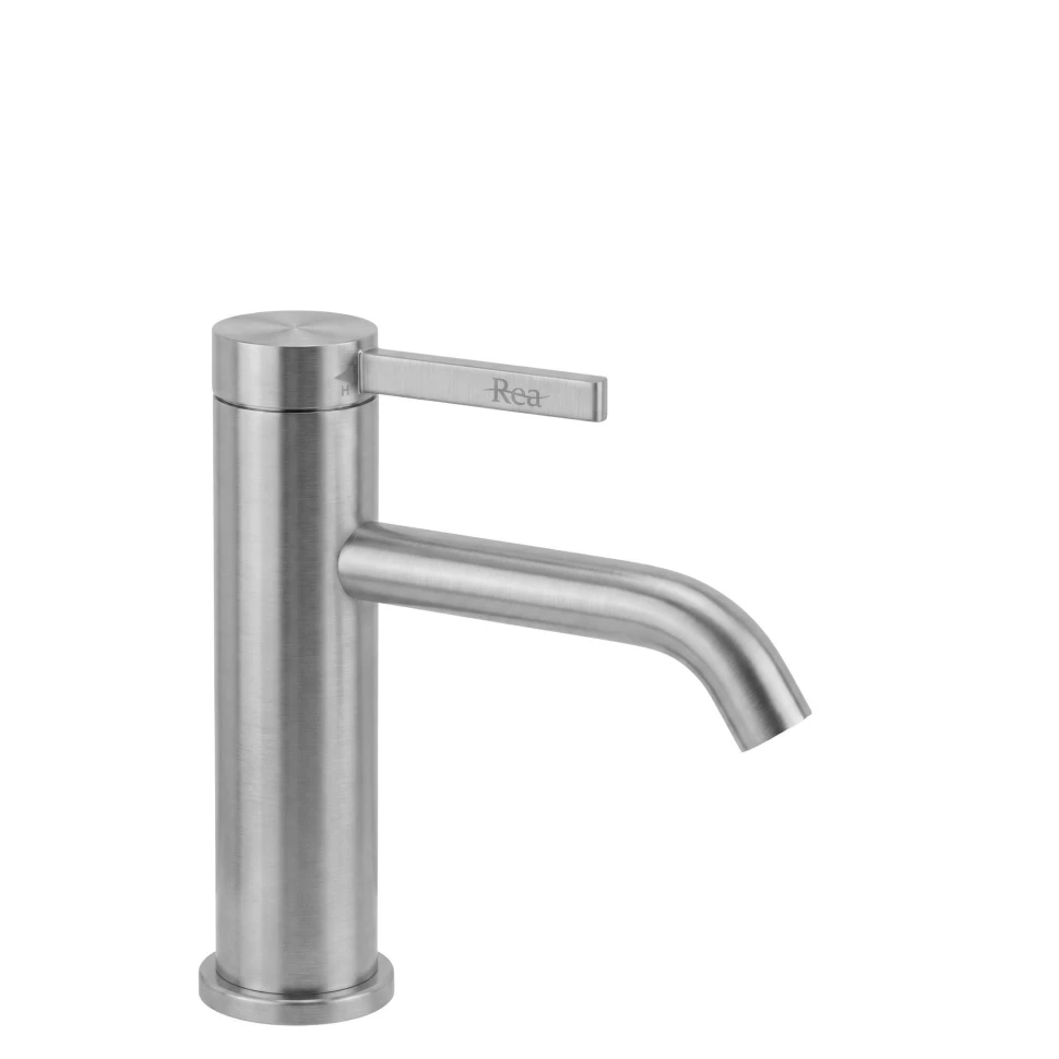 змішувач для умивальника Rea Rivo brushed nickel (REA-B6530) - 2