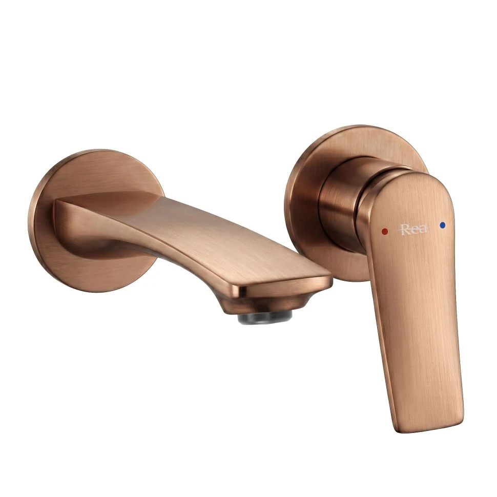 змішувач для умивальника Rea Vision прихованого монтажу brushed copper (REA-B6881) - 2