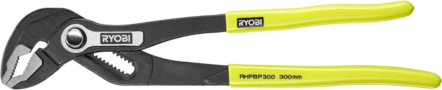 Кліщі переставні Ryobi RHPBP300 300мм Cr-V фіксація кнопкою 0.58кг