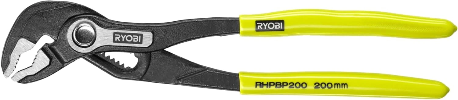 Кліщі переставні Ryobi RHPBP200 0-24мм 200мм фіксація кнопкою Cr-V 0.26кг