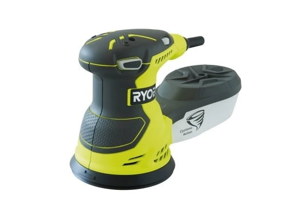 Шліфмашина ексцентрикова Ryobi ROS300A 300Вт 125мм 7000-12000об/хв +20 шліфлистів 1.7кг