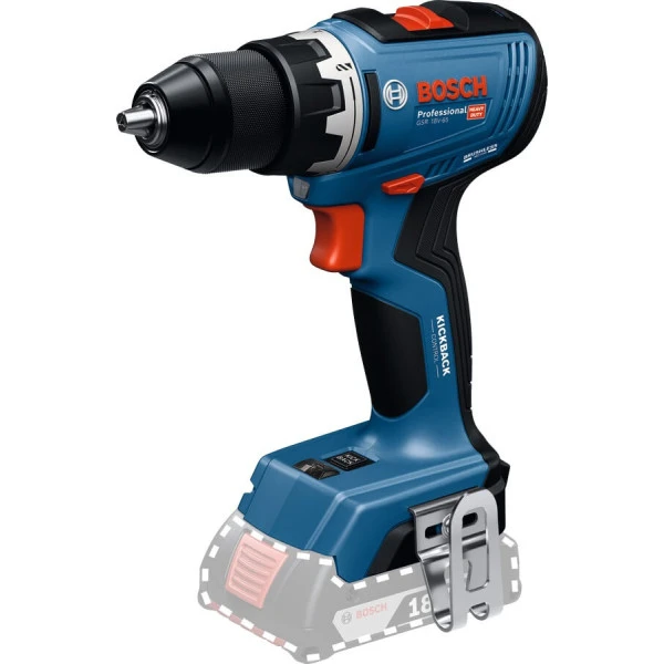Шурупокрут-дриль акумуляторний Bosch Professional GSR 18V-65 18В 3х4А·год 31·63·76Нм 0-550/0-2100об/ - 2