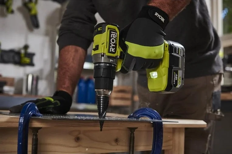 Шурупокрут-дриль акумуляторний Ryobi ONE+ HP RPD18C1-1C20G 18В 1х2А·год ЗП 60Нм 450·1700об/хв 0.95кг - 2