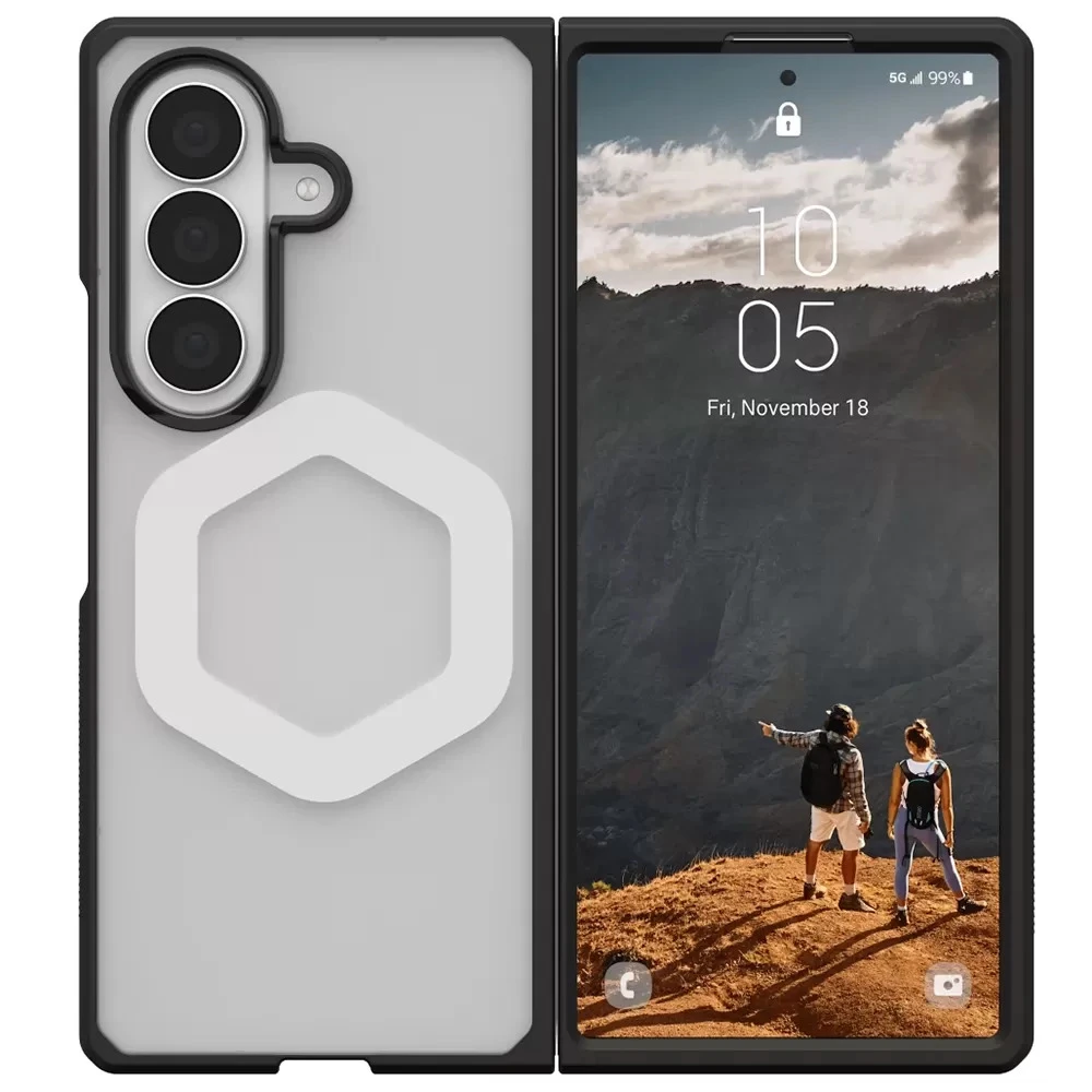 Чохол UAG для Samsung Galaxy Z Fold 8 Ultra, Mouve with Magnet, Ice