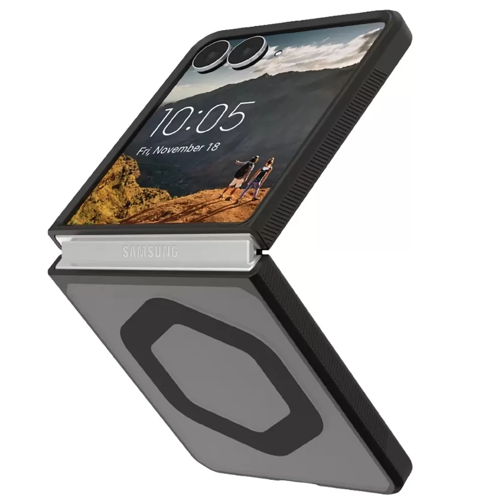 Чохол UAG для Samsung Galaxy Z Flip 8, Mouve with Magnet, Ash - 2