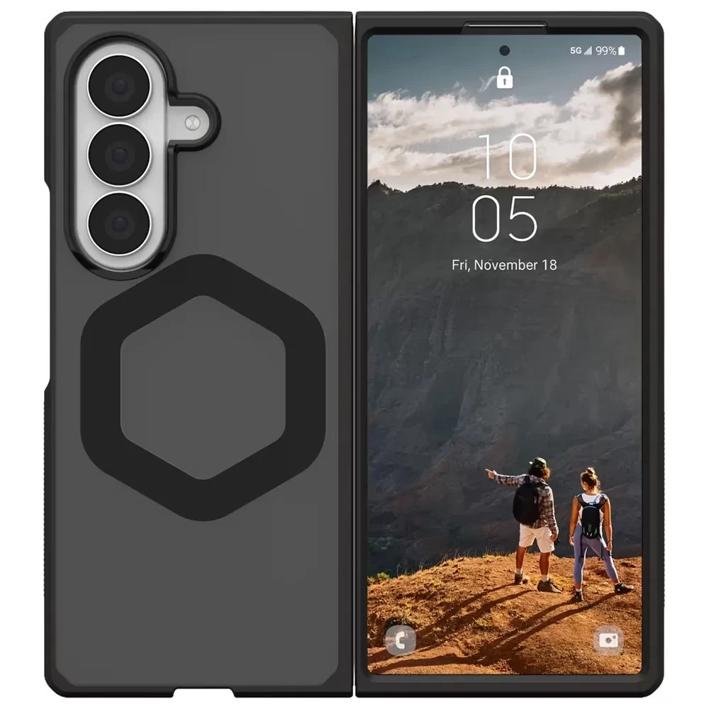 Чохол UAG для Samsung Galaxy Z Fold 8 Ultra, Mouve with Magnet, Ash