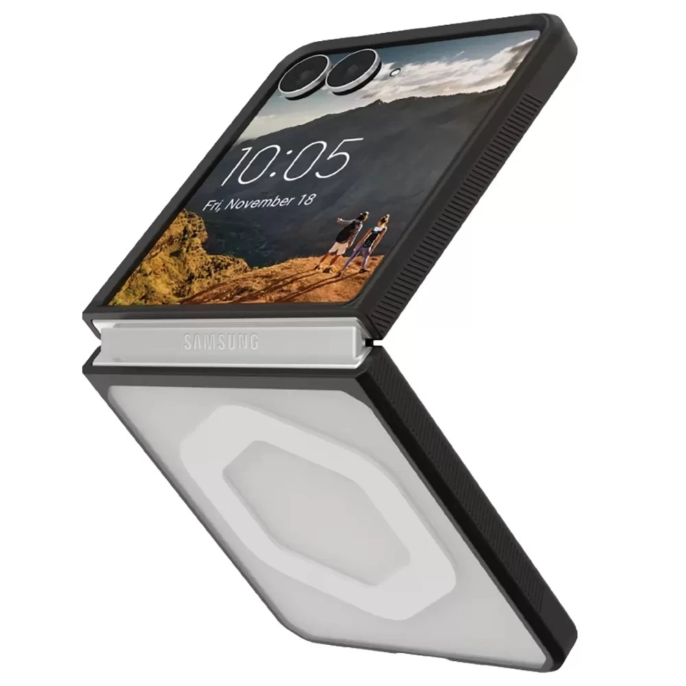 Чохол UAG для Samsung Galaxy Z Flip 8, Mouve with Magnet, Ice - 2