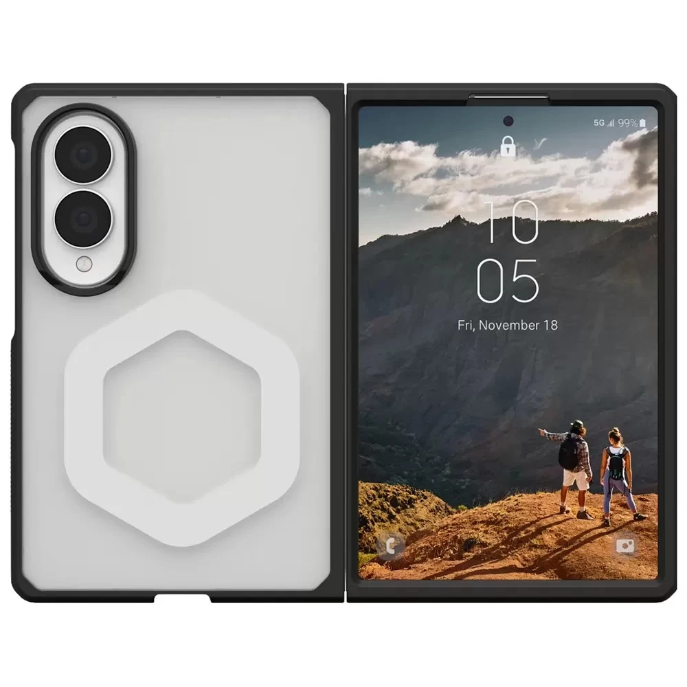 Чохол UAG для Samsung Galaxy Z Fold 8, Mouve with Magnet, Ice