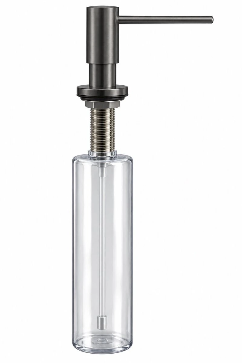 NKTB047 дозатор для рідкого мила VALESO (500 ml, PVD чорний)