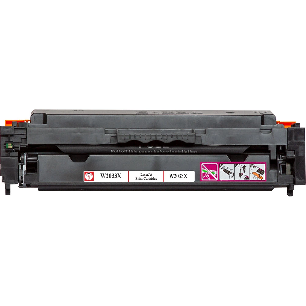 Картридж тон. BASF для HP LJ Pro M454/479 аналог W2033X Magenta ( 6000 ст.) (BASF-KT-W2033X) - 2