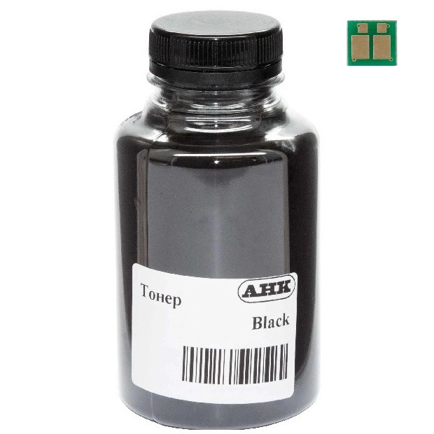 Тонер + чип АНК для HP LJ M110we/M140we, W1410A/W1420A бутль 25г Black (50000789)