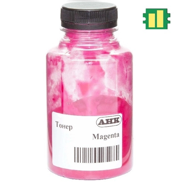 Тонер + чип АНК для Kyocera Ecosys PA 2600/MA2600, TK-5490 бутль 70г Magenta (50000633)