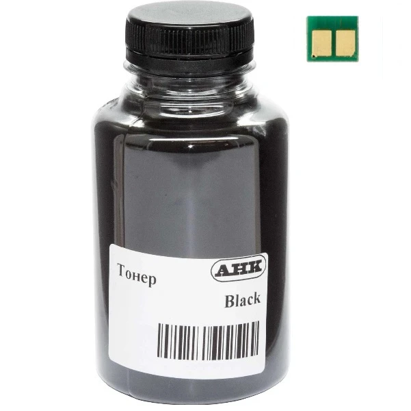 Тонер + чип АНК для Canon i-Sensys LBP1440i/1440iF, T13 бутль 320г 10600 ст. Black (50000566)