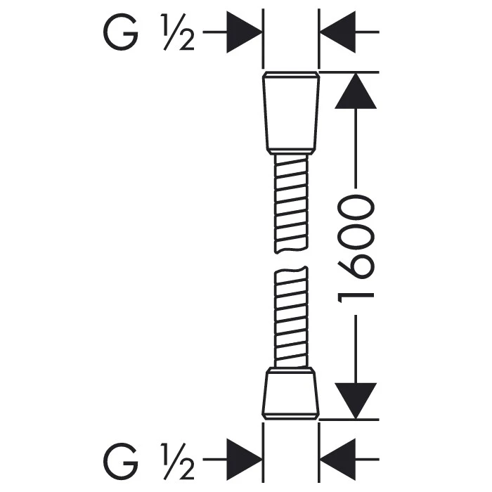 Sensoflex Душевий шланг  1,60 м - 2