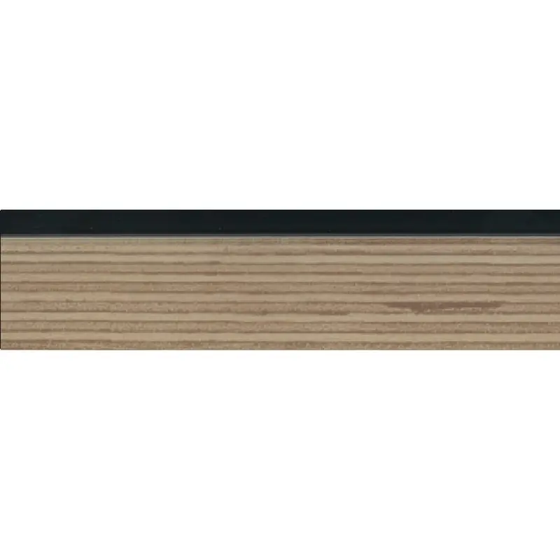 Крайка Rehau 1x23 493Z V-Nut Чорний глянець/Мультиплекс (ПММА)