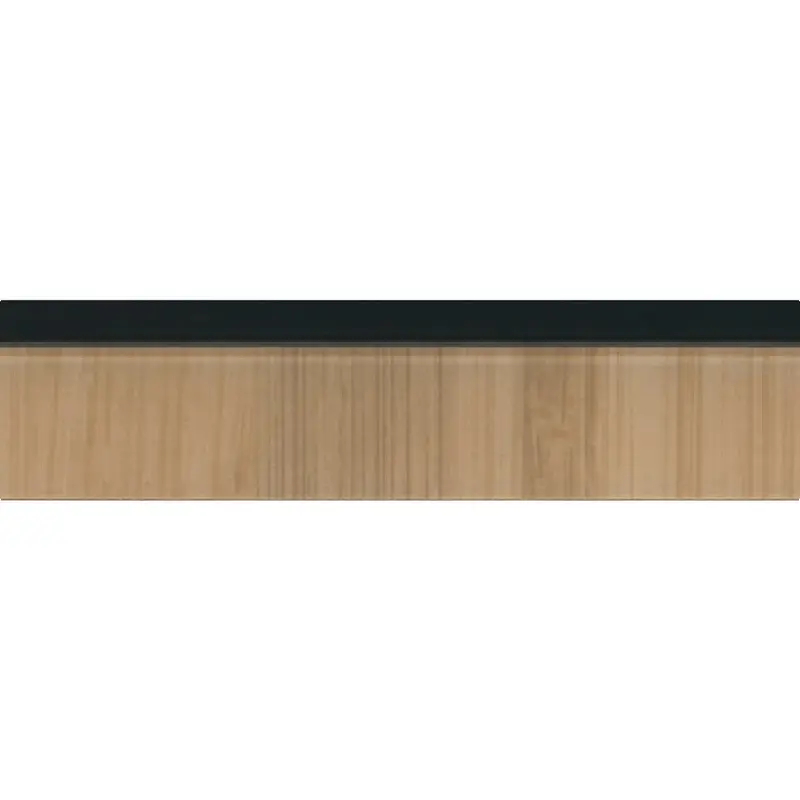 Крайка Rehau 1x23 494Z V-Nut Чорний глянець/Бамбук (поперечний) (ПММА)