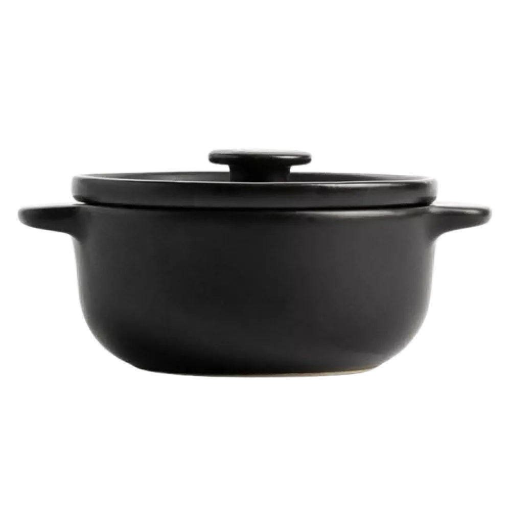 Міні-кокотниця з кришкою KitchenAid Matte Oven-to-table керамогранітна, 10 см, 0,3 л (CC004973-001) - 2
