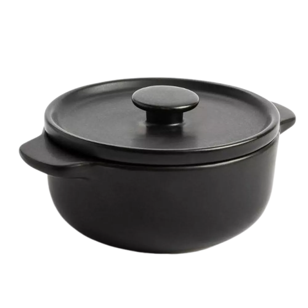 Міні-кокотниця з кришкою KitchenAid Matte Oven-to-table керамогранітна, 10 см, 0,3 л (CC004973-001)