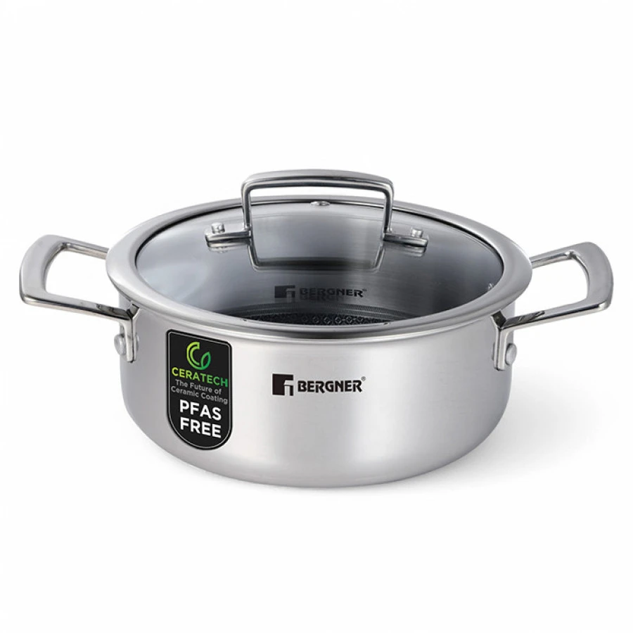 Каструля з кришкою Bergner Steelblue, 24 см - 2